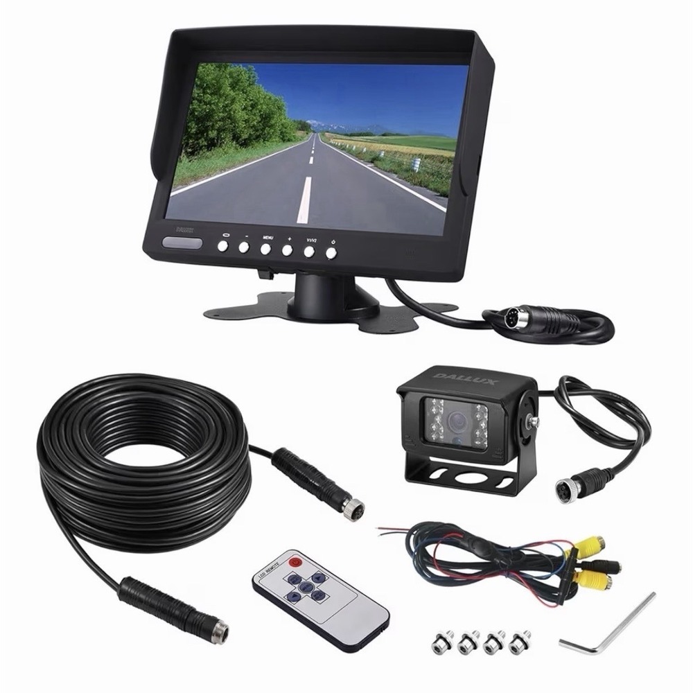Wide‎ Angle Backup Camera for Bus Truck RV Van Waterproof Night Vision 4 PIN